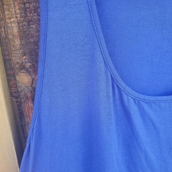 Blue Lace Tunic Top - Picture 3 of 6